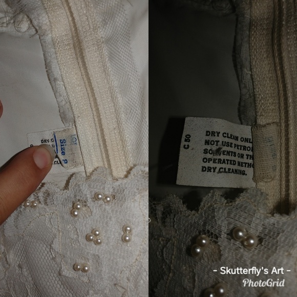 Vintage Lace Wedding Dress - Picture 12 of 14